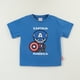 thumbnail image 1 of Polera Manga Corta Niño Azul Capitan America Spidey Marvel, 1 of 4