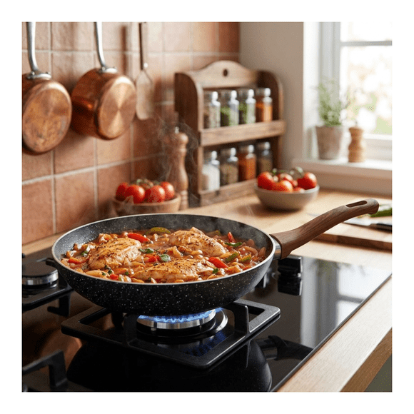 Sartén Wok de Cerámica Hyllis Antiadherente para Inducción 27 cm