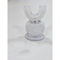 Xusx111 - Cepillo De Dientes Ultrasónico En Forma De U Para Blanqueamiento De Dientes, Cepillo De Dientes Eléctrico Para Adultos - Limpieza De Boca 360 °, Protección De Las Encías Manos Libres - Carga