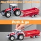 thumbnail image 3 of Set de tractor agrícola de juguete AtomDream Tech con remolques para niños de 3 a 8 años, 3 of 9