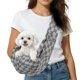 thumbnail image 1 of Uxcell Transportador de Mascotas en Bandolera para Perros y Gatos Pequeños de hasta 16.5 Libras, Textura Transpirable con Bolsillo, 1 of 6