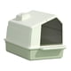 thumbnail image 5 of Caja De Arena Para Gatos, Inodoro Cerrado, Antisalpicaduras, Gran Espacio, Baño Con Tapa, Verde, 5 of 5