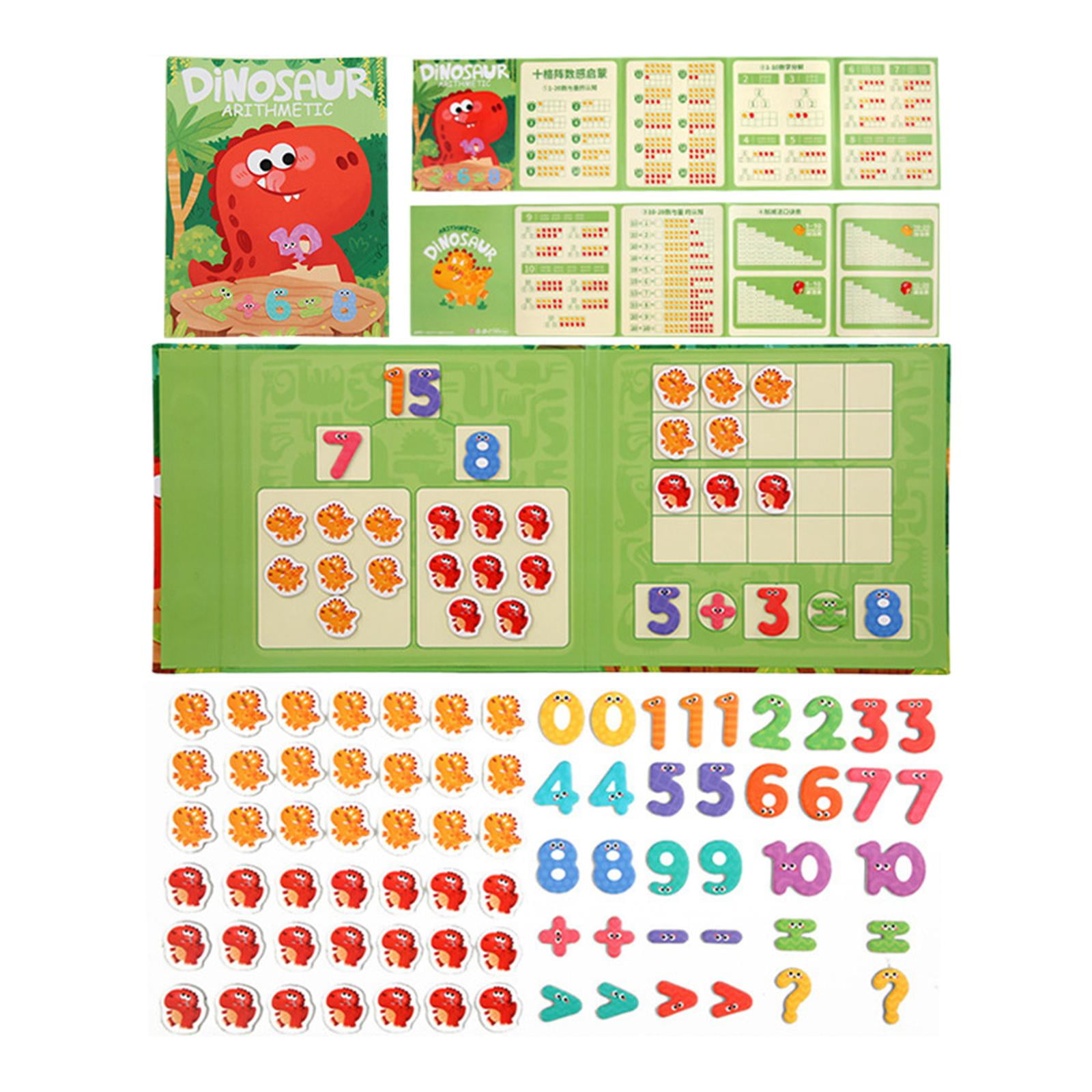 Bothyi - Juego De Diez Marcos, Juguete Educativo, Manipuladores De Matemáticas Para Niñas De Primaria En El Hogar