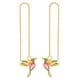 thumbnail image 3 of Pendientes Colgantes Largos Colgante De Pájaro único Para Mujeres Y Niñas Festival De Cumpleaños Estilo B, 3 of 5