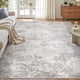 thumbnail image 1 of Alfombra lavable Art&Tuft, 244 x 305 cm, antideslizante, marrón y gris, 1 of 9