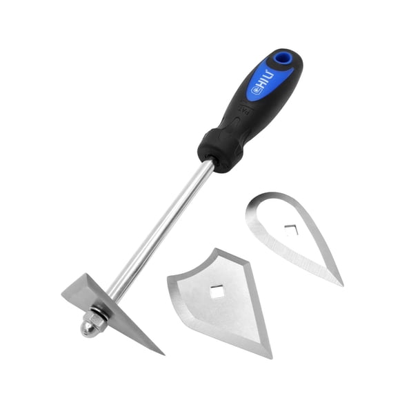 Juego de 3 raspadores tipo gancho de acero inoxidable de 9" CHILI