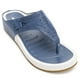 thumbnail image 3 of Sandalia Mujer Azul Leda Thunder Blue, 3 of 4