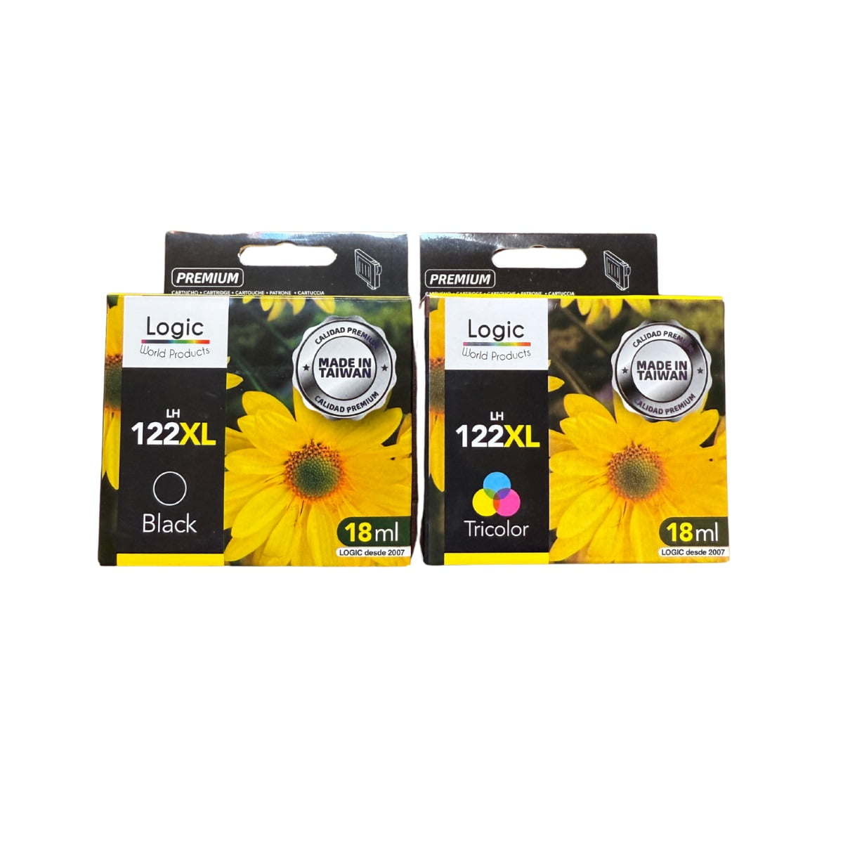 Genérico - Pack Tintas Compatible Para 122xl Negro/tricolor