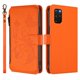 thumbnail image 2 of Funda Cartera Mariposa para [Samsung Galaxy S20 Plus] con Soporte y Cremallera Naranja, 2 of 6