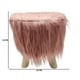 thumbnail image 4 of Puff Redondo Con Pelo Sintetico Para Niños Colores rosa, 4 of 4