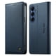 thumbnail image 1 of Funda Billetera de Cuero para [Samsung Galaxy S26], Bloqueo RFID, Tarjetas y Soporte Azul, 1 of 5