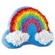 thumbnail image 4 of Dibujos animados de artesanal almohada kits de bricolaje artes y manualidades sin necesidad de coser muñeca para juguetes educativos niñas niños , nube arcoiris, 4 of 5