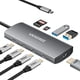 thumbnail image 1 of Hub USB C Vangree 9en1 HDMI 4K60Hz DisplayPort 10Gbps, 1 of 3