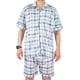 thumbnail image 2 of Pijama Hombre Verano Short Y Polera Con Botones 483, 2 of 4