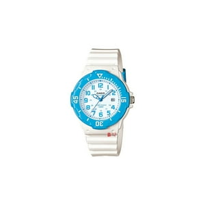 Reloj Casio Análogo Blanco Con Celeste 200H-2Bv - Ps
