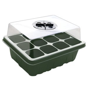 Ioensy - Bandeja De Inicio De Semillas, Bandeja De Cultivo Para Cultivo De Microvegetales, Suelo De Jardinería Interior, Verde