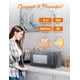 thumbnail image 4 of Horno microondas Commercial Chef CHM660B 0.6 pies cúbicos 700 W negro, 4 of 6