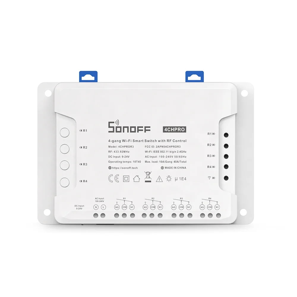 Interruptor Wifi Sonoff 4 Canales Pro R3