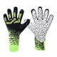thumbnail image 2 of Guantes De Portero De Fútbol, Guantes De Portero Deportivos Gruesos De Alto Rendimiento, Color Negro Y Verde, 2 of 3