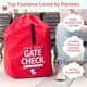 thumbnail image 2 of Bolsa Gate Check Asiento Auto JL Childress Roja Poliéster, 2 of 3
