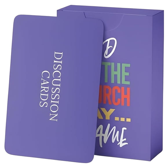 Juego de cartas cristiano And Let The Church Say 65 cartas