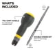 thumbnail image 2 of Destornillador Klein Tools 32960A Tru-Grip con mango de bola, 2 of 4