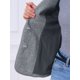 thumbnail image 5 of INSPIRE CHIC Blazer para Mujeres de Tweed de Espiga con Mangas Largas, Casual de Negocios con Bolsillos L Gris, 5 of 6