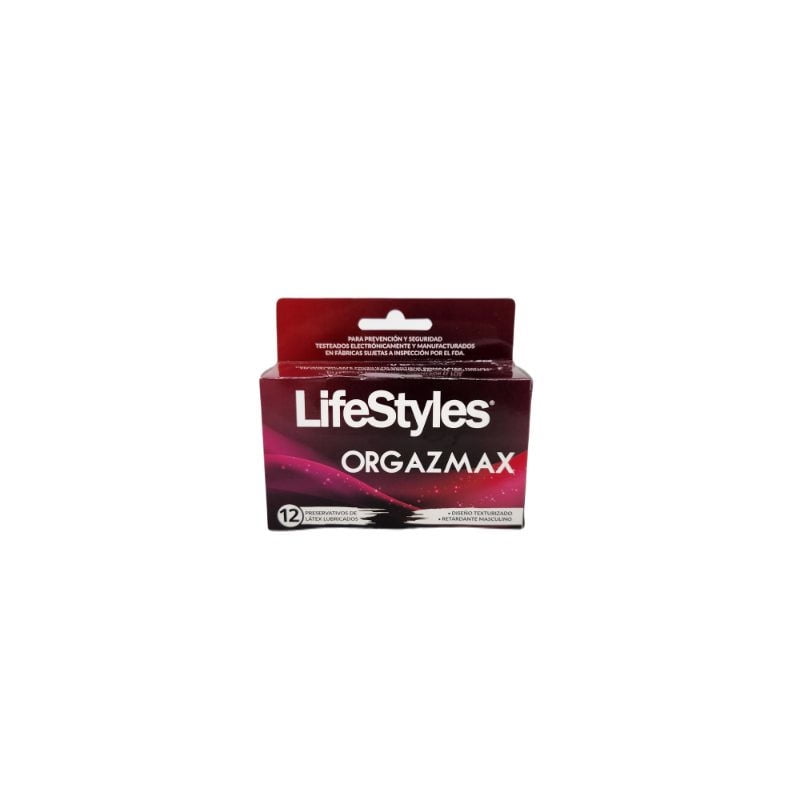Lifestyles - Preservativos Orgazmax.