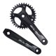 thumbnail image 3 of Juego De Bielas De Bicicleta De Carretera 104 BCD Juego De Brazo De Manivela De Bicicleta Componente De Ciclismo 36T 17cmx15cm, 3 of 5
