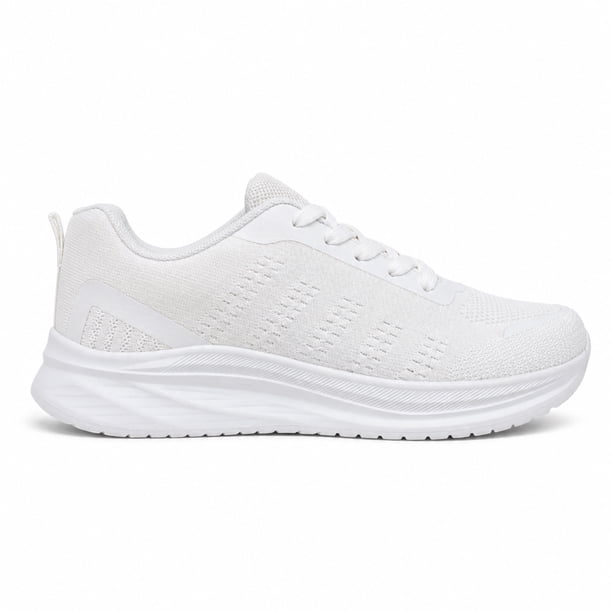 Zapatilla Mujer Casual Deportivo Comfy Textil Blanco 715