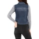 thumbnail image 3 of INSPIRE CHIC Chaleco de Mezclilla sin Mangas para Mujer con Botones Lavado Azul 2XL, 3 of 7