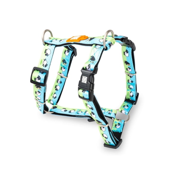 Arnés Para Perros Talla M Ajustable Diseño Ovejas