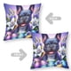 thumbnail image 2 of Bulldog Francés Fundas de almohada de terciopelo con tema, regalos de funda de almohada, decoración para el hogar, cojín de lanzar, regalo de cumpleaños para fans y parejas.30*30cm., 2 of 6