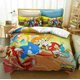 thumbnail image 1 of Sonic Mania Cartoon Game Quilt Duvet Cover Set Kids Bed Linen Comforter Cover3-Piece Bedding Set, 1 of 5