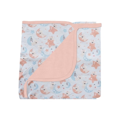 Pumucki - Manta De Algodón Doble, Color Rosado