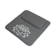 thumbnail image 3 of Cojín De Meditación, Asiento De Yoga, Cuadrado, Antideslizante, Para Dormitorio, Juego De Almohadas De Suelo, Color Gris, 3 of 5
