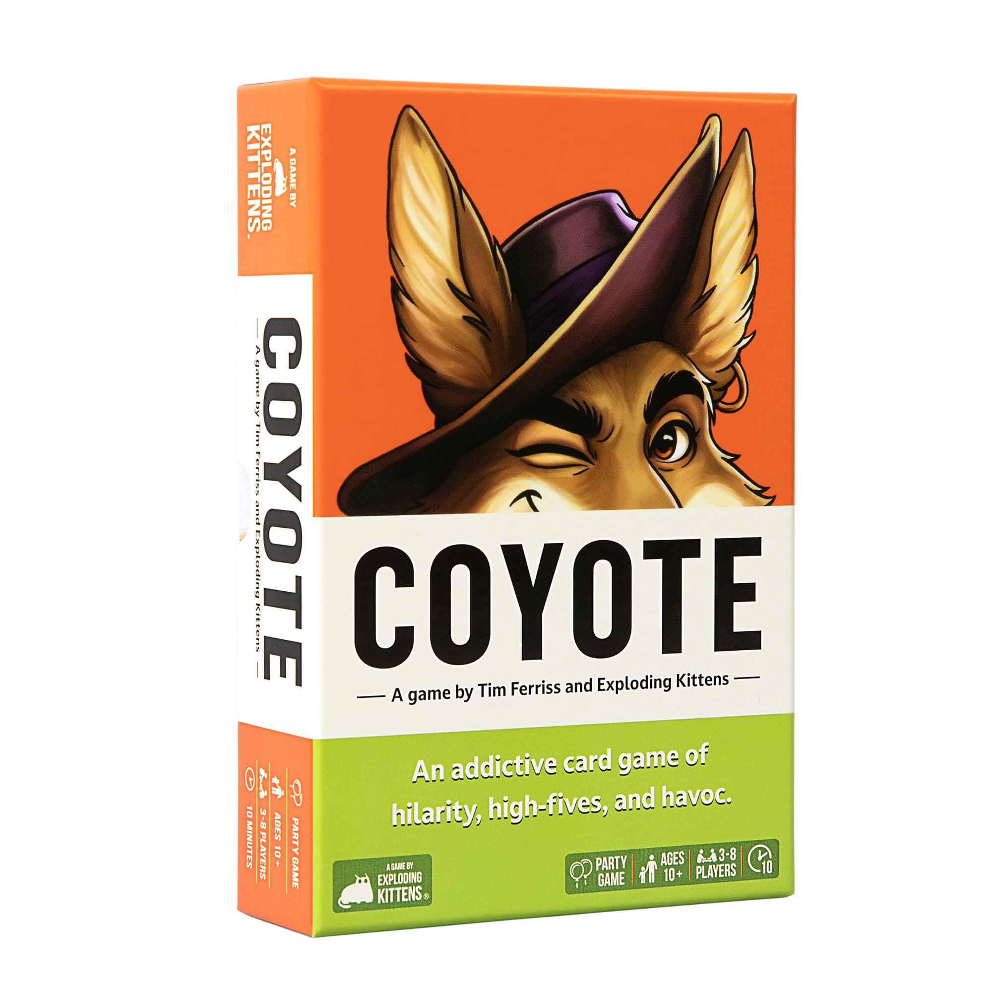Juego De Cartas Exploding Kittens Coyote Tim Ferriss Edition