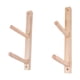 thumbnail image 5 of 2 Piezas De Estante De Almacenamiento De Esterilla De Yoga De Madera, Organizador De Esterilla De Yoga Para Patineta De 2 Niveles, 5 of 5