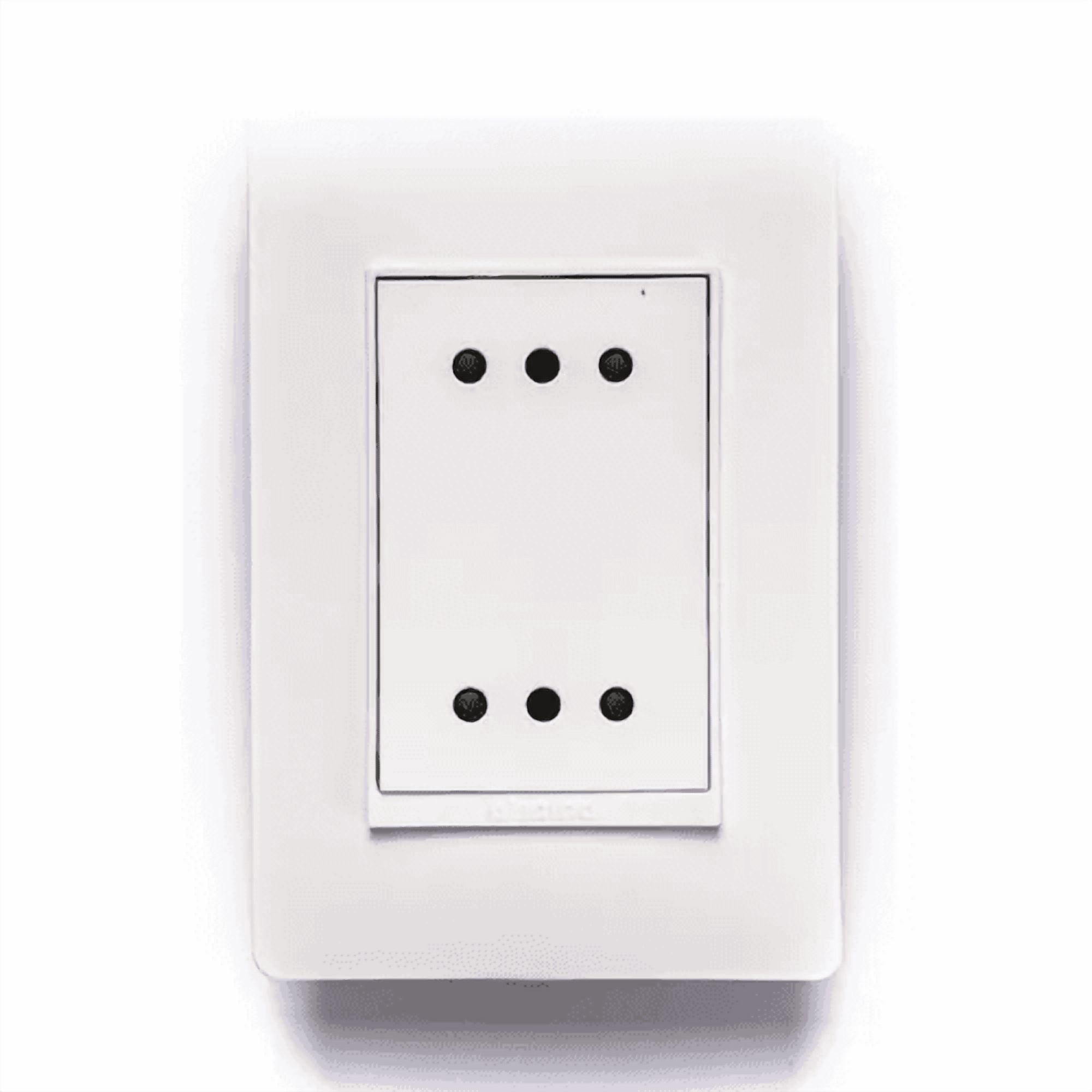 Genérico - Enchufe Hembra Doble 10a Luzica Bticino Pu1213 Color Blanco