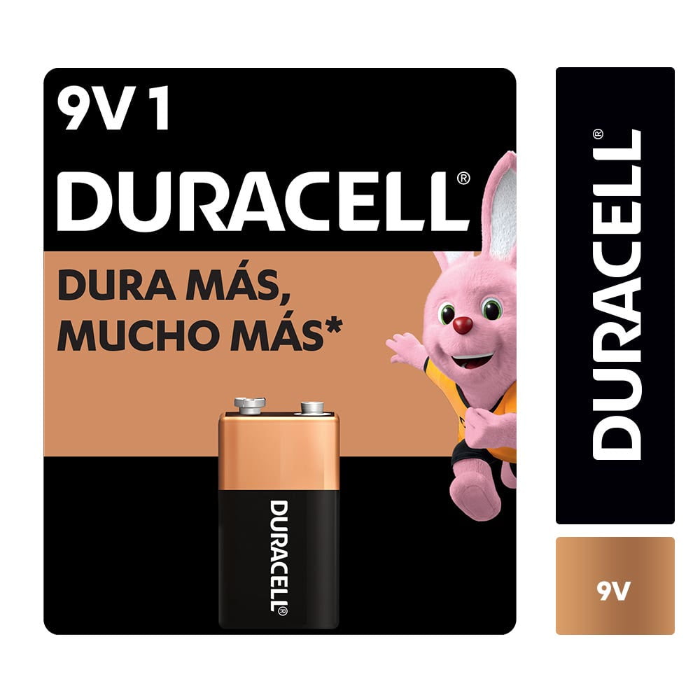 Duracell - Pila Alcalina 9v