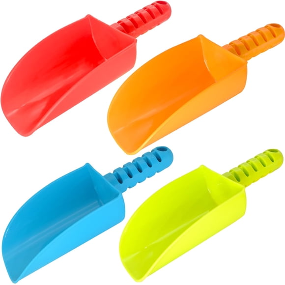 Beach Shovel Toys LoayBhok para niños Heavy Duty, paquete de 4