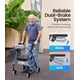 thumbnail image 5 of Andador rollator plegable VOCIC Z11 con asiento, 172 kg, 5 of 9