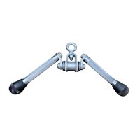 Magideal - Barra De Presentación De Tricep, Barra En Forma De V, Accesorio De Máquina De Cable De Cable Multifuncional Lat Pleldown Barra Para Entrenamiento De