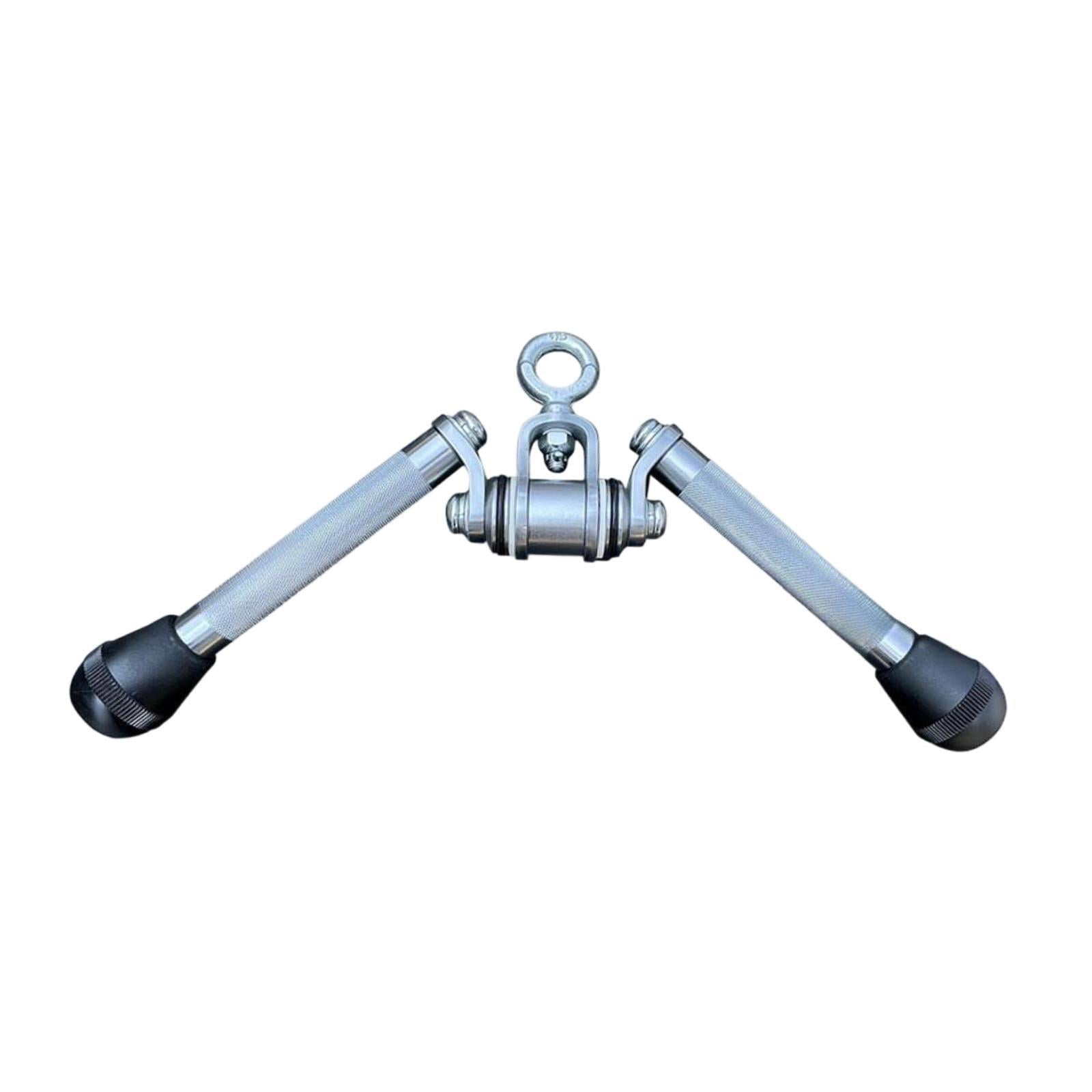 Magideal - Barra De Presentación De Tricep, Barra En Forma De V, Accesorio De Máquina De Cable De Cable Multifuncional Lat Pleldown Barra Para Entrenamiento De