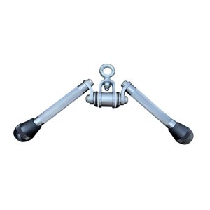 Magideal - Barra De Presentación De Tricep, Barra En Forma De V, Accesorio De Máquina De Cable De Cable Multifuncional Lat Pleldown Barra Para Entrenamiento De