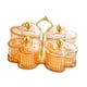 thumbnail image 4 of Bandeja Para Servir Con Divisiones, Multiusos, Para Aperitivos, Dulces, Postres, Color Naranja, 4 of 5