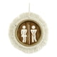 thumbnail image 3 of Letrero De Puerta De Ba?o Unisex, Divertido, Para Casa, Granja, Negocio, De Madera., 3 of 5