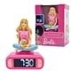 thumbnail image 1 of Reloj despertador con luz nocturna LexiBook Mattel Barbie RL800BB, color rosa, 1 of 5