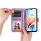 thumbnail image 4 of Funda tipo cartera FOXDOCK para OPPO A59 5G , diseño girasol en relieve, cuero PU, cierre magnético, soporte y tarjetero, 4 of 5