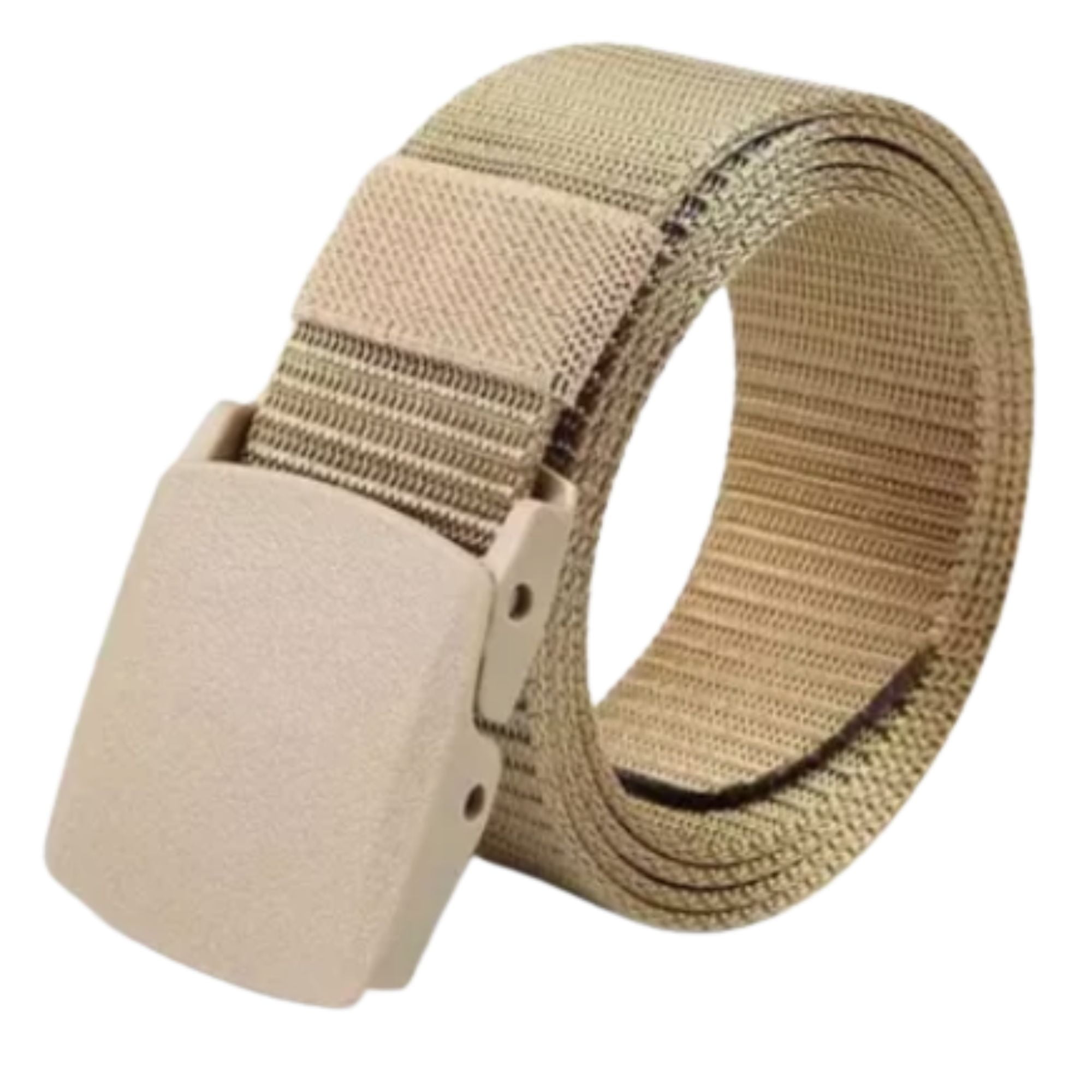 Ekomac - Cinturón De Nailon Con Hebilla Plástico Ajustable Unisex